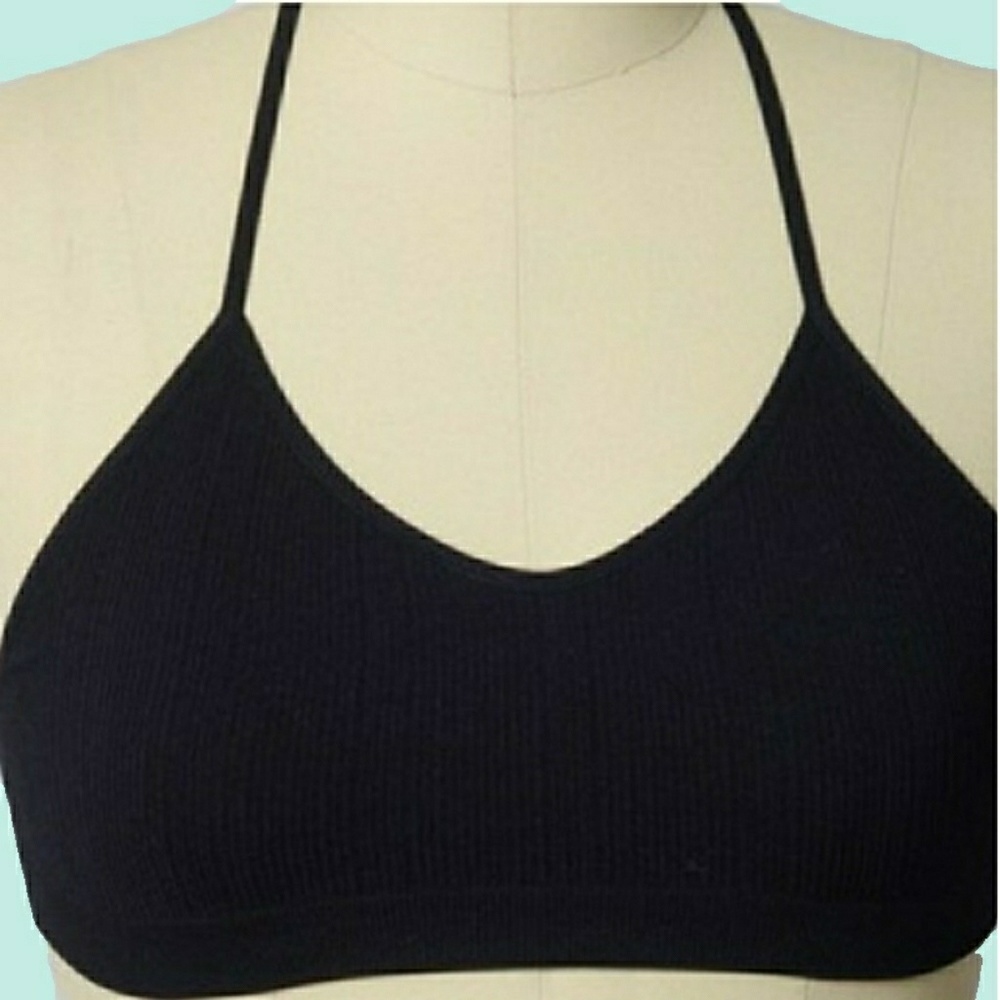 BRAND NEW -SEXY BLACK TATTOO RACER BACK BRALETTE - Picture 5 of 7